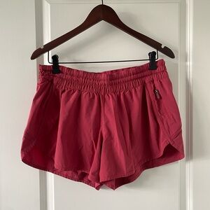 Pink LuluLemon Athletic Shorts with Liner